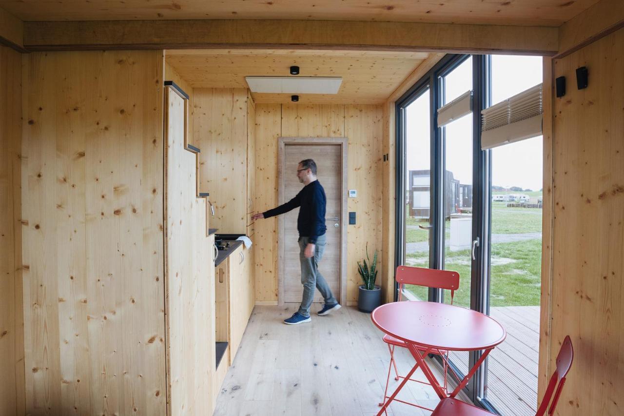 Tiny House Nature 16 Zur Meerseite - Green Tiny Village Harlesiel Carolinensiel Dış mekan fotoğraf